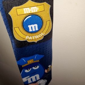 M&M’s  Police Big Blue Police Officer Tie NWT